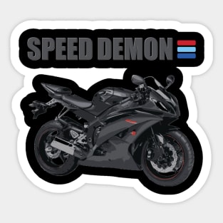 Motorcycle, Biker, Motorcycle Gift, Speed Demon, Motorcycle Gift Idea, Motorcycle Present, Racing, Sports Bike, Birthday Gift Idea For him Sticker